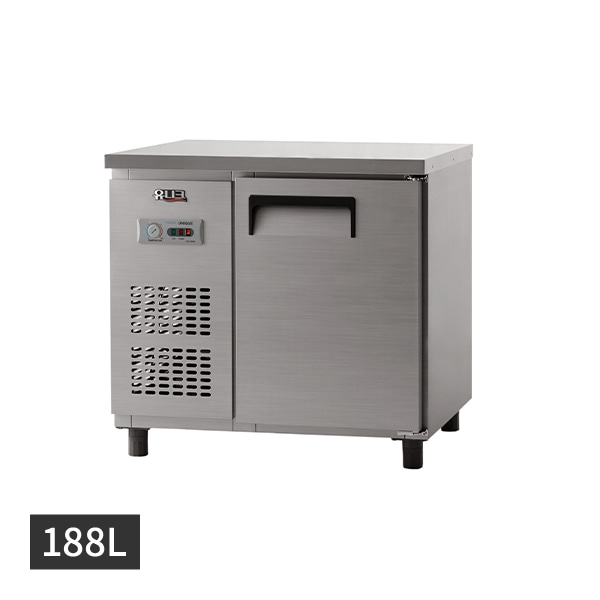유니크대성 메탈 냉장테이블900 188L 아날로그